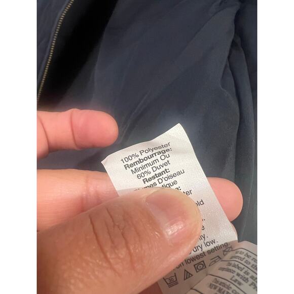 J.Crew Women’s Quilted Vest Navy Blue XXS - Picture 5 of 5